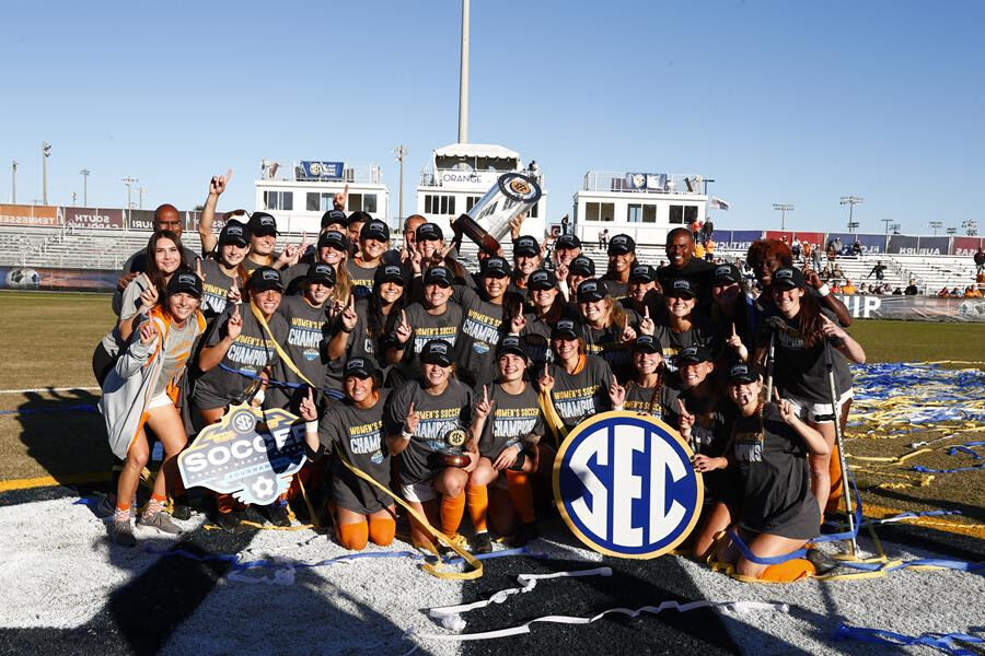 Tennessee soccer SEC Champions